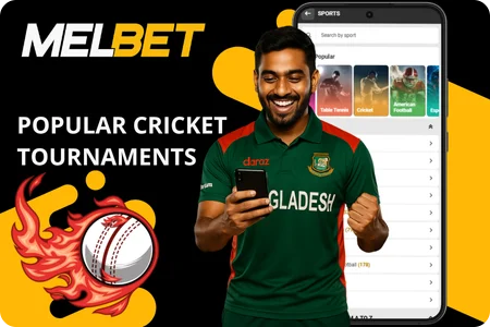 Popular Cricket Tournaments on Melbet